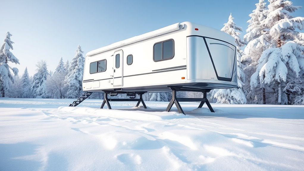 winter trailer load safety