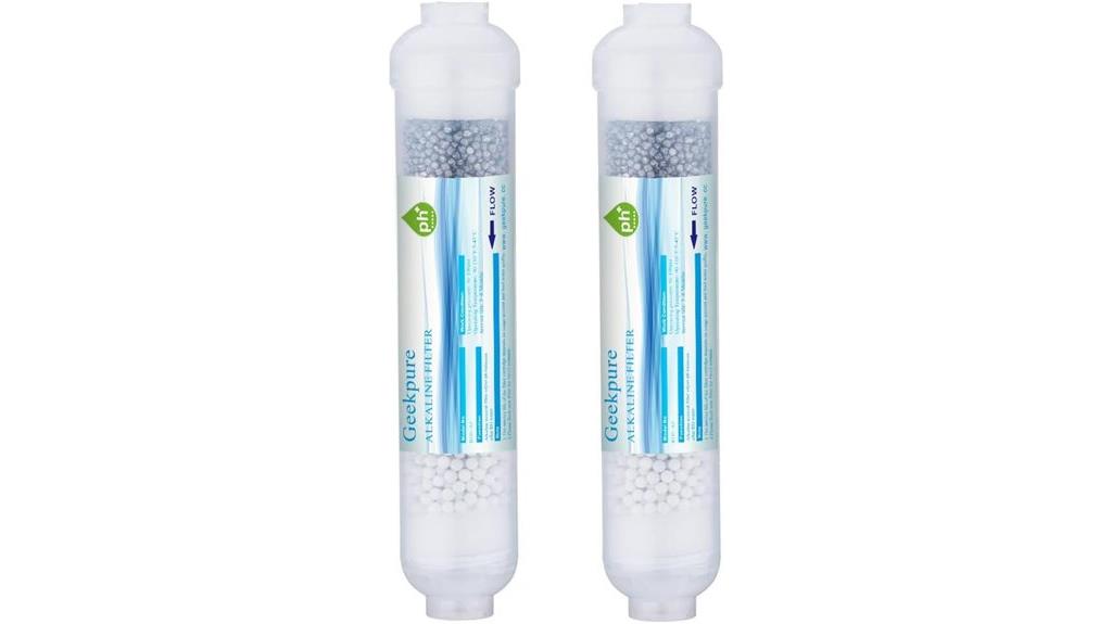 10 inch alkaline filter pack