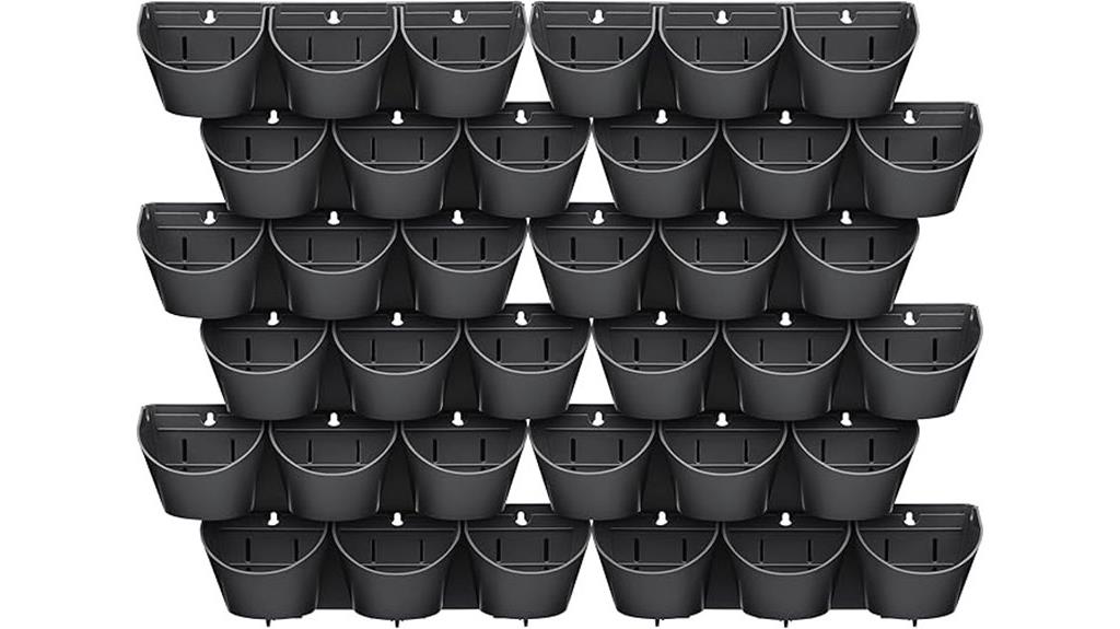 12 piece vertical planter set