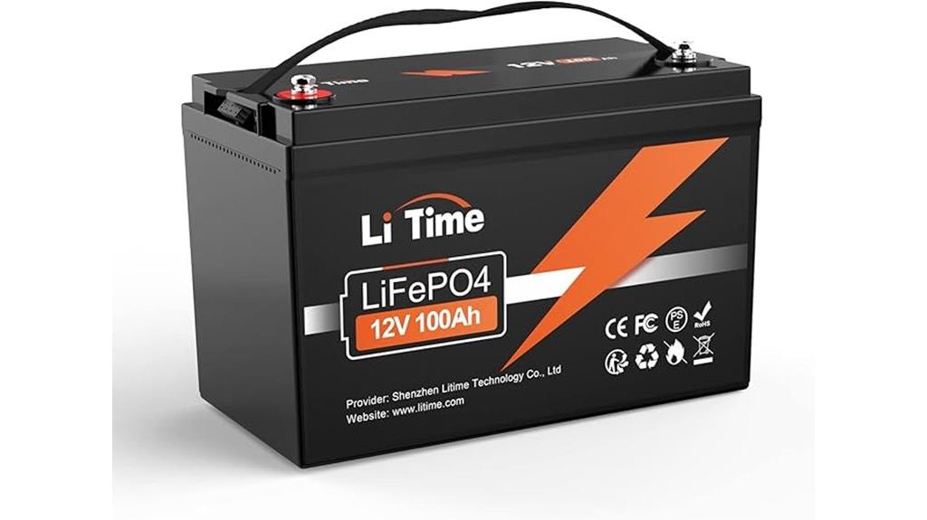 12 volt 100ah lithium battery