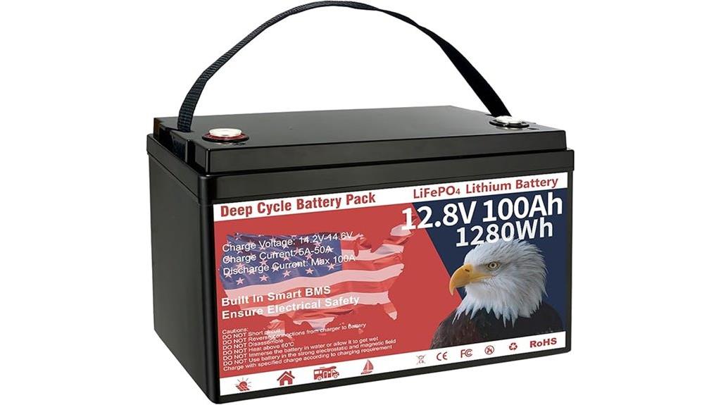 12v 100ah lithium battery