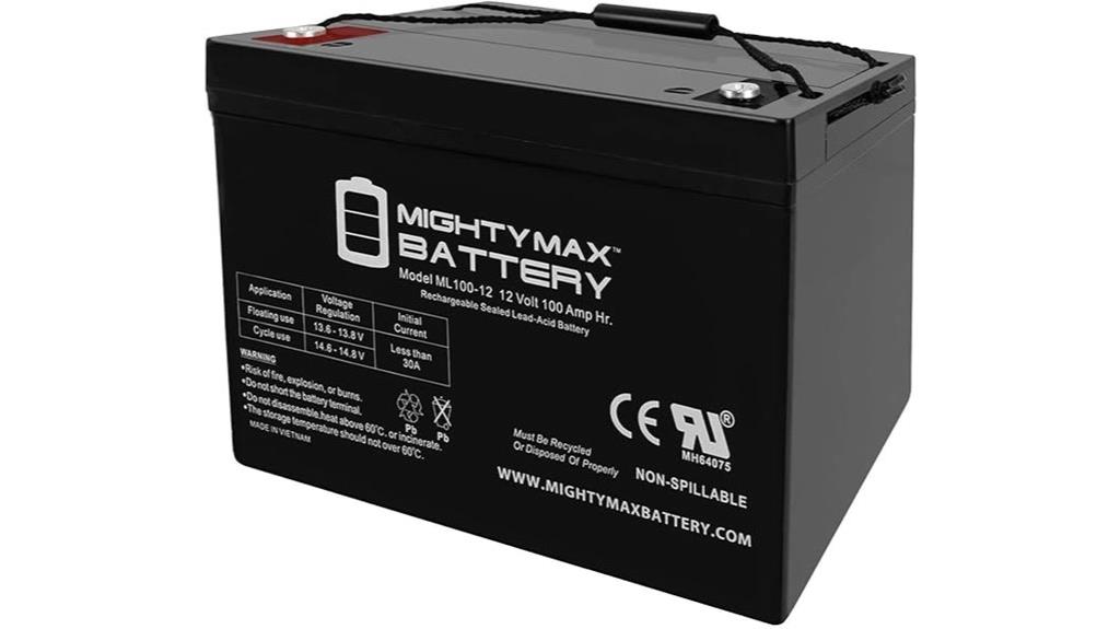 12v 100ah sla battery