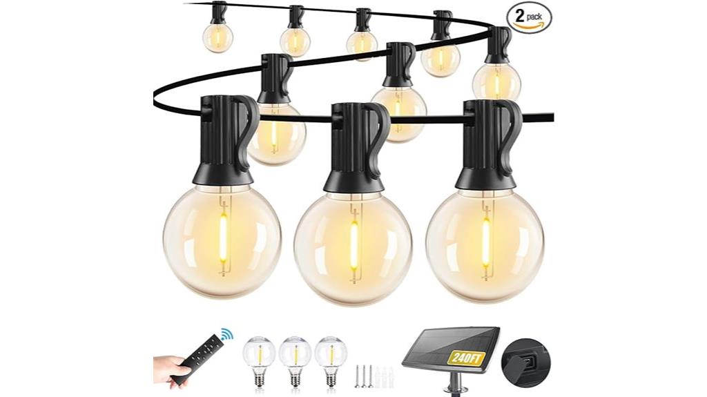 240 foot waterproof led string