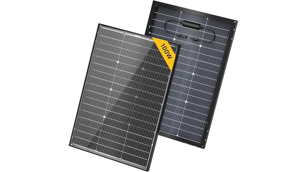 24v bifacial solar panel