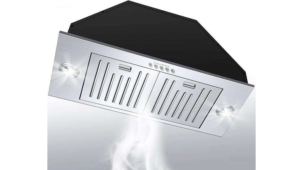 30 inch 800 cfm hood