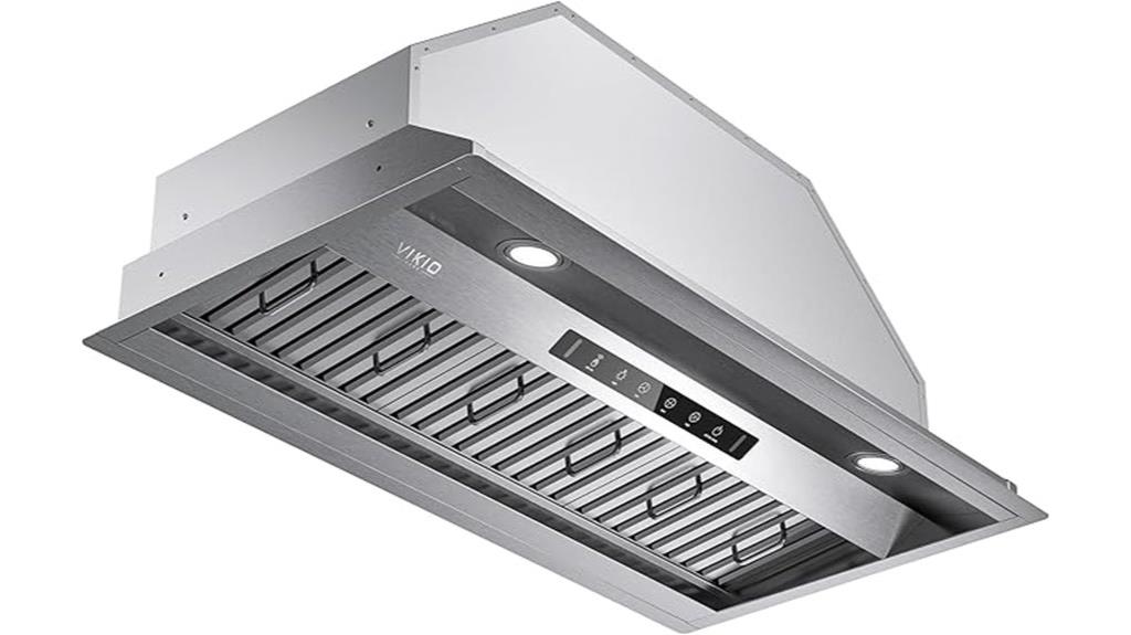 36 inch stainless steel hood