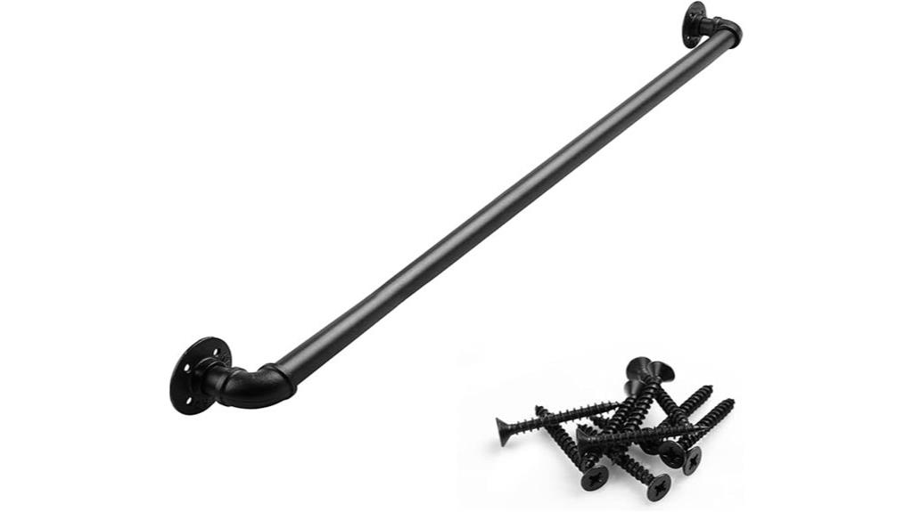 3 ft metal pipe handrail