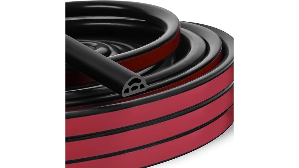 40 foot rubber door seal