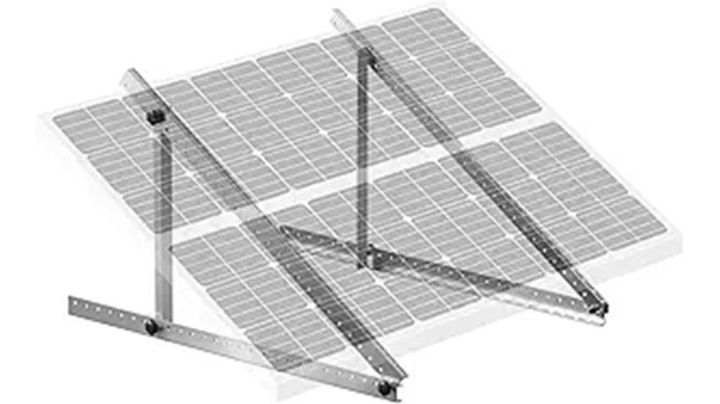 41 inch solar mounting brackets