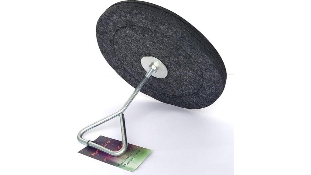 9 inch round draft stopper