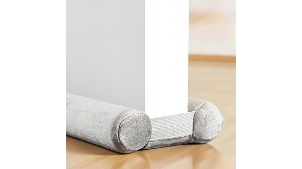 adjustable door draft stopper