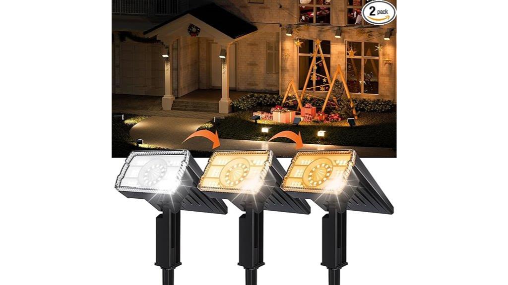adjustable solar garden lights