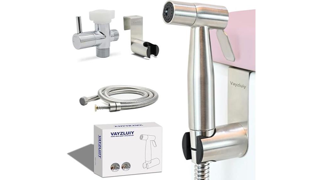 adjustable stainless steel bidet