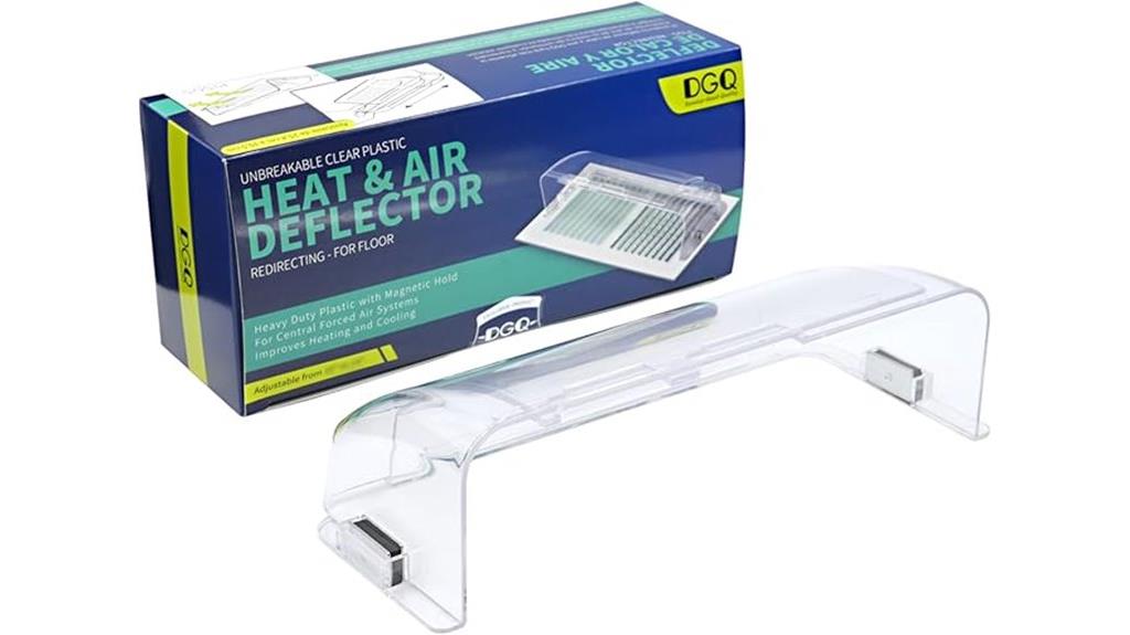 adjustable vent air deflector