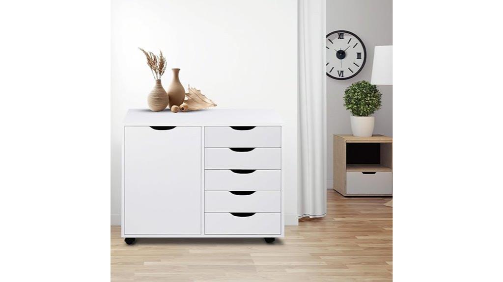 amy 5 drawer chest
