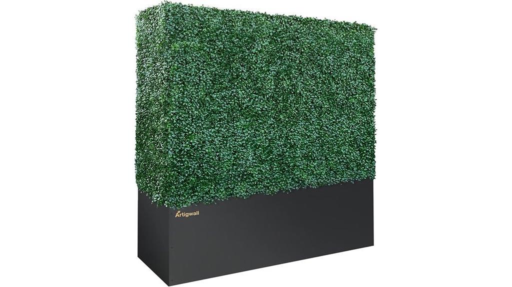 artificial green divider
