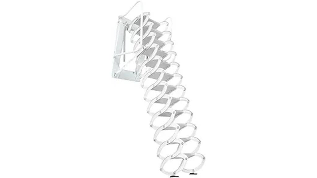attic ladder wall mount