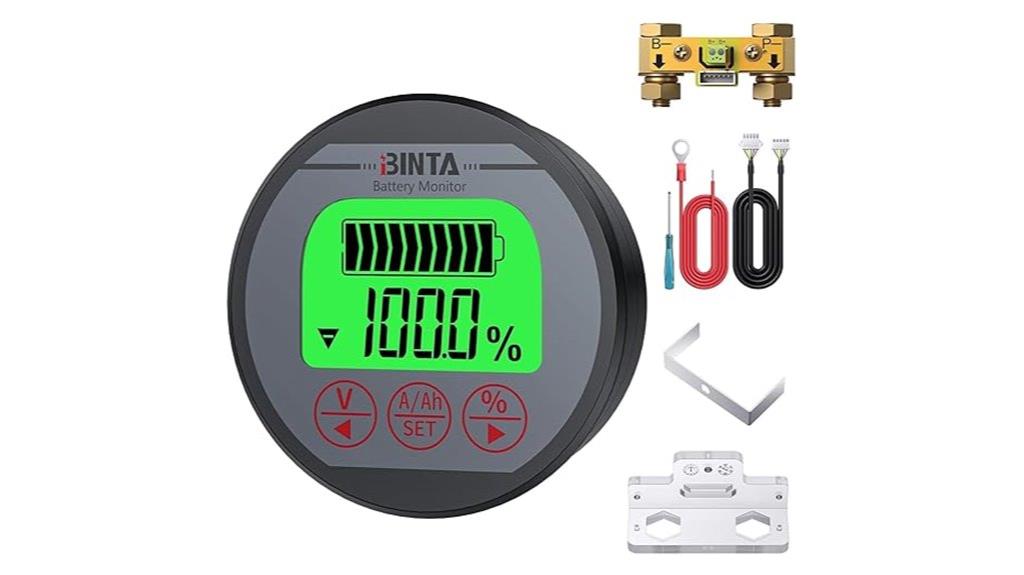 battery voltage current monitoring