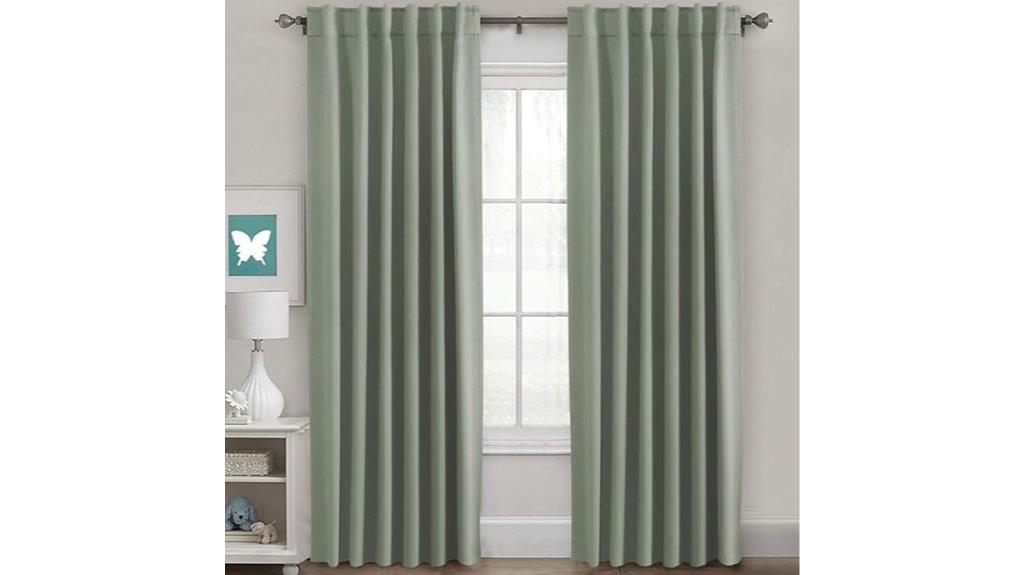 blackout curtain panel pair