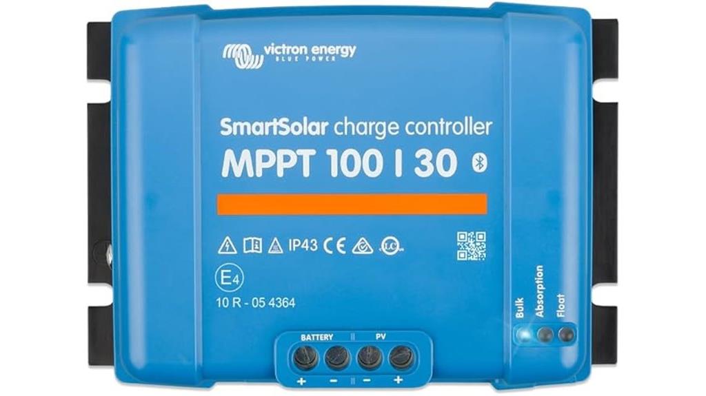 bluetooth enabled solar charge controller