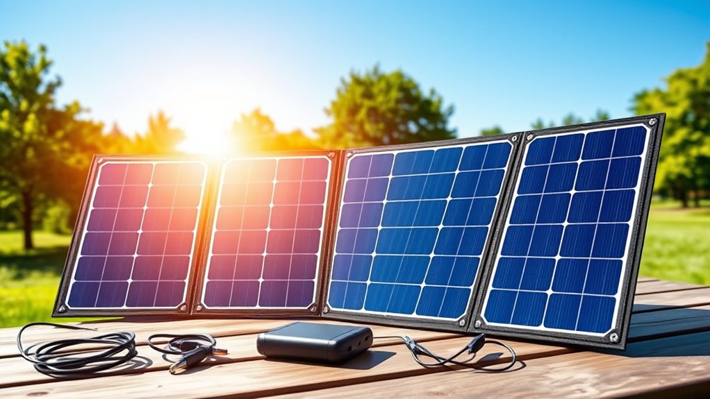 choosing portable solar panels
