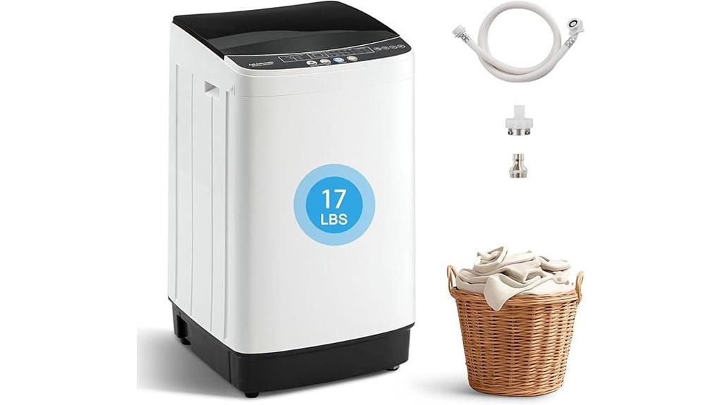 compact 17lbs washer