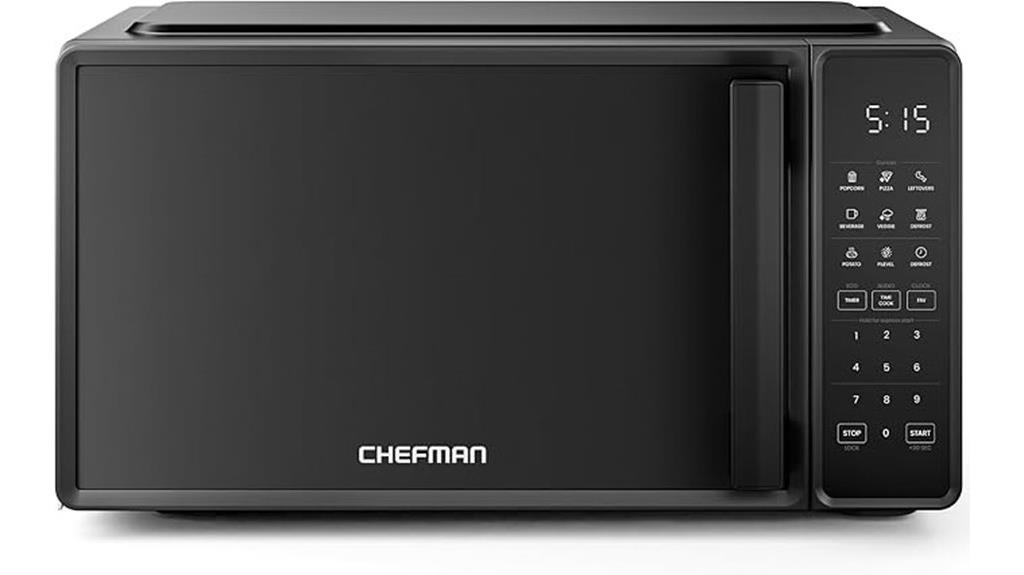 compact 700w microwave oven
