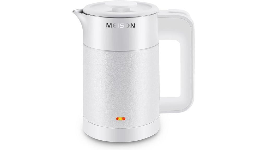 compact stainless steel kettle