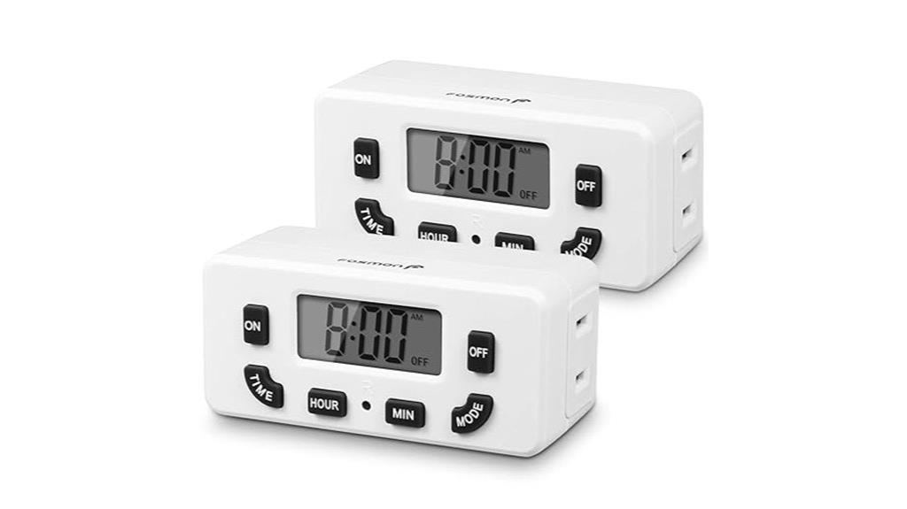 digital timer outlet pack