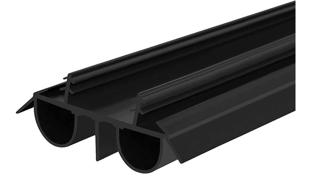 double bulb door seal