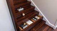 dual purpose staircase storage