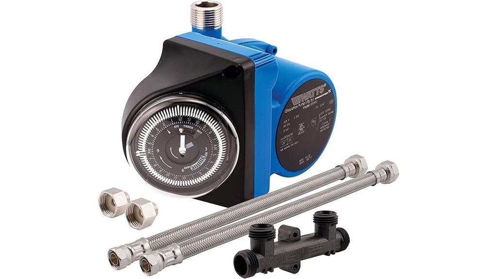 efficient hot water recirculation