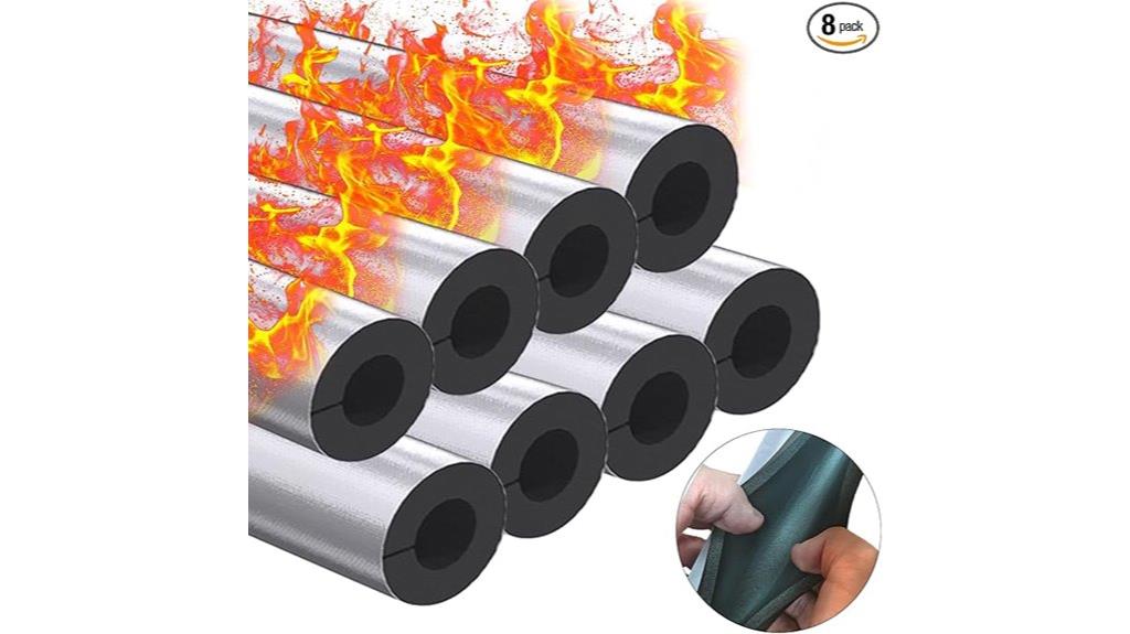 eight foam pipe insulation