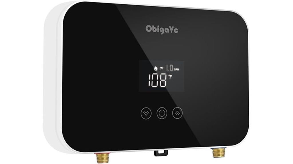 electric 6 5kw tankless water