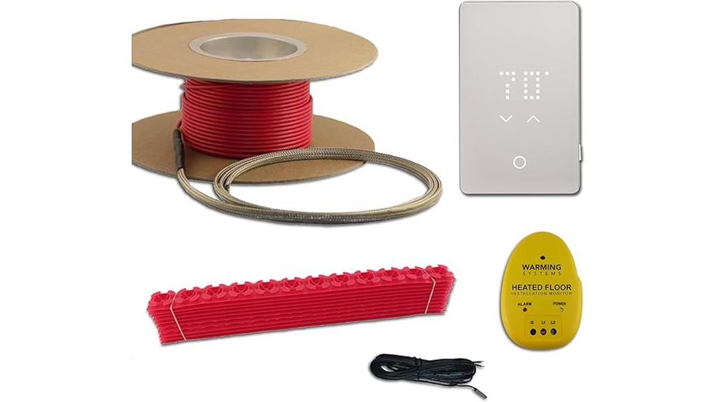 electric radiant floor heating