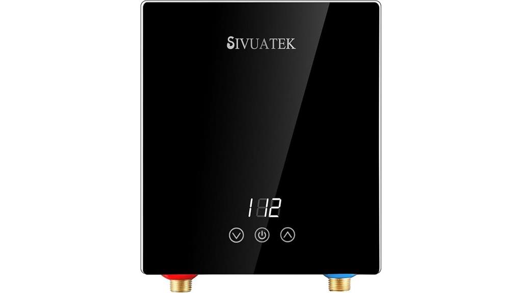 electric tankless water heater