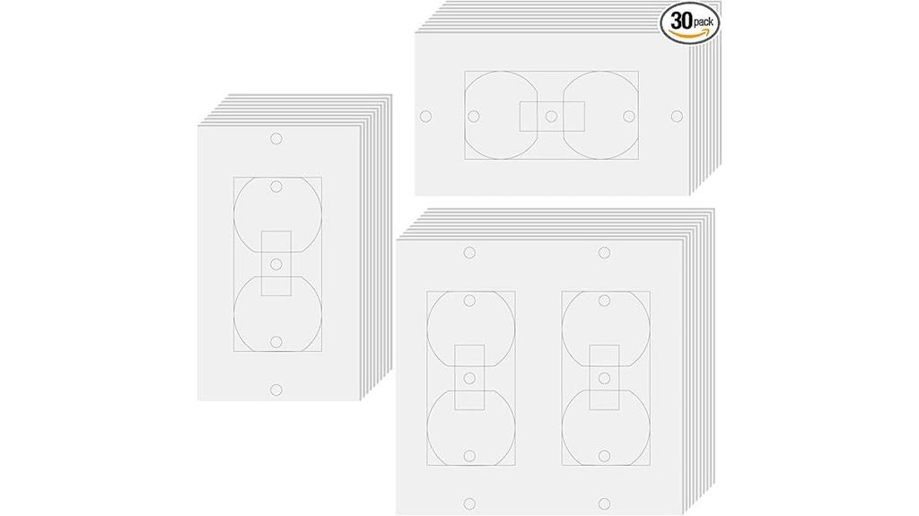 electrical outlet insulation pads