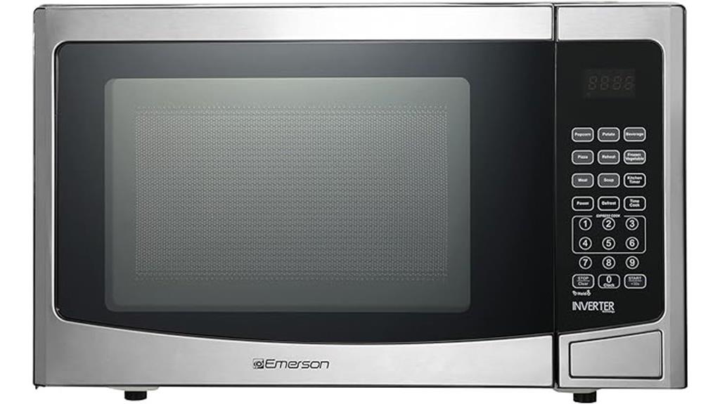 emerson 12 inch countertop microwave