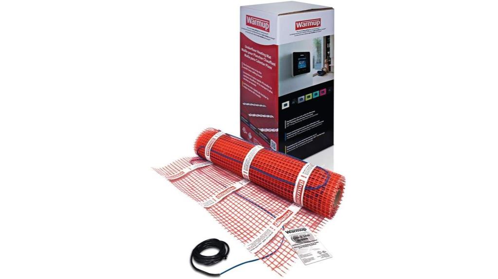 floor heating mat specifications