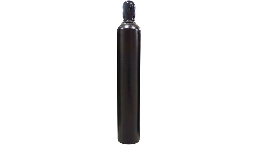 full 125 cu ft argon co2 tank