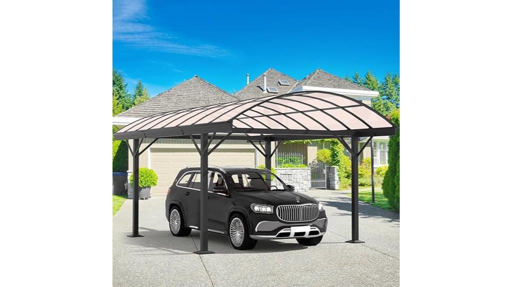 heavy duty 10x20 metal carport