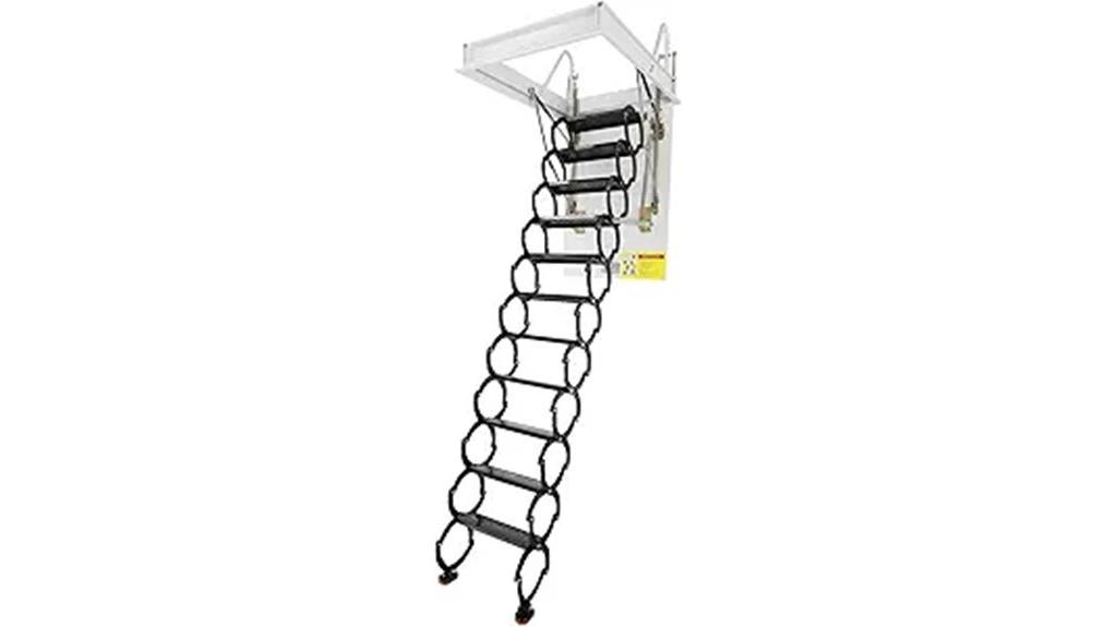 heavy duty ceiling attic ladder