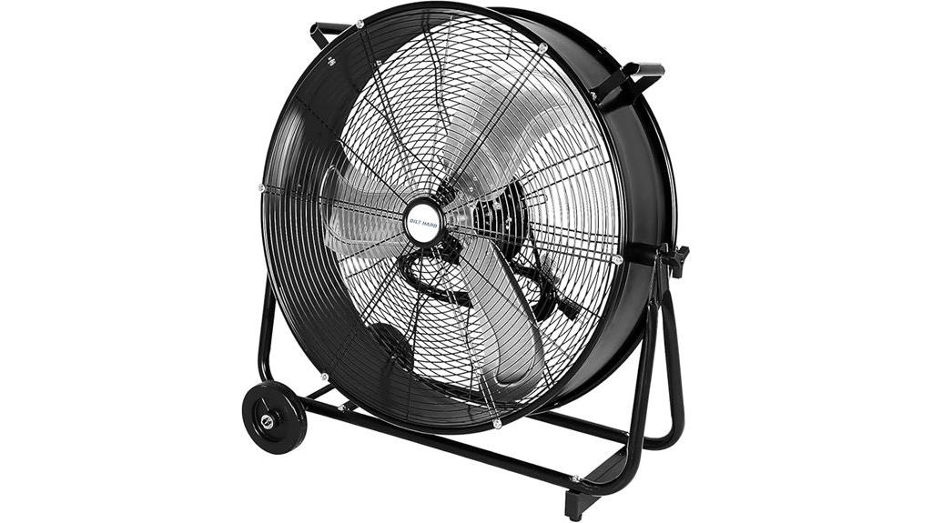 heavy duty industrial drum fan