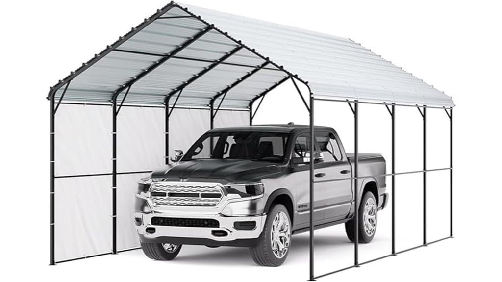heavy duty metal carport