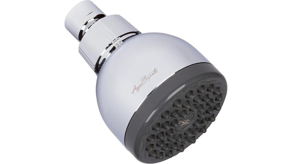 high pressure chrome shower head