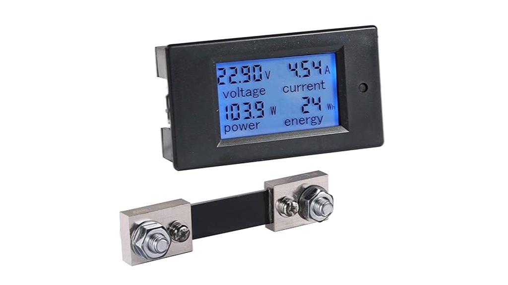 high voltage current meter