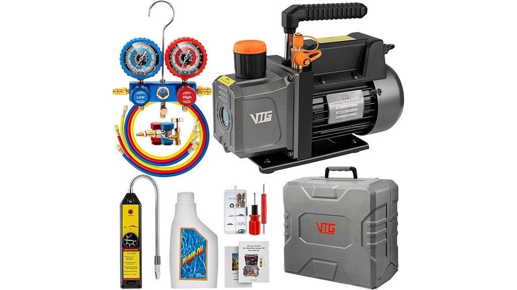 hvac auto vacuum pump