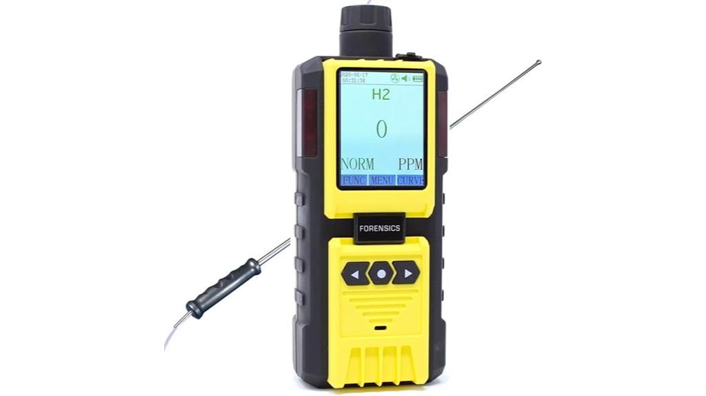 hydrogen detection forensic analyzer