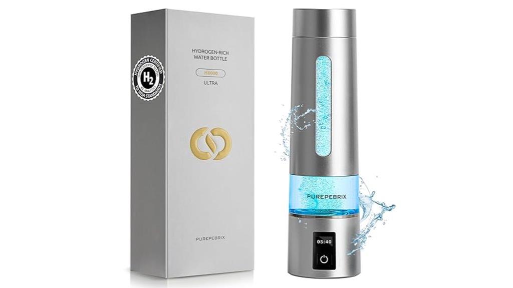 hydrogen modes water bottle