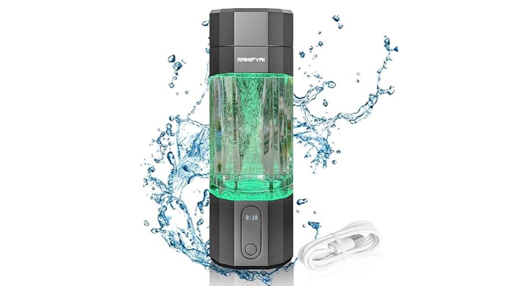 hydrogen water bottle upgrade